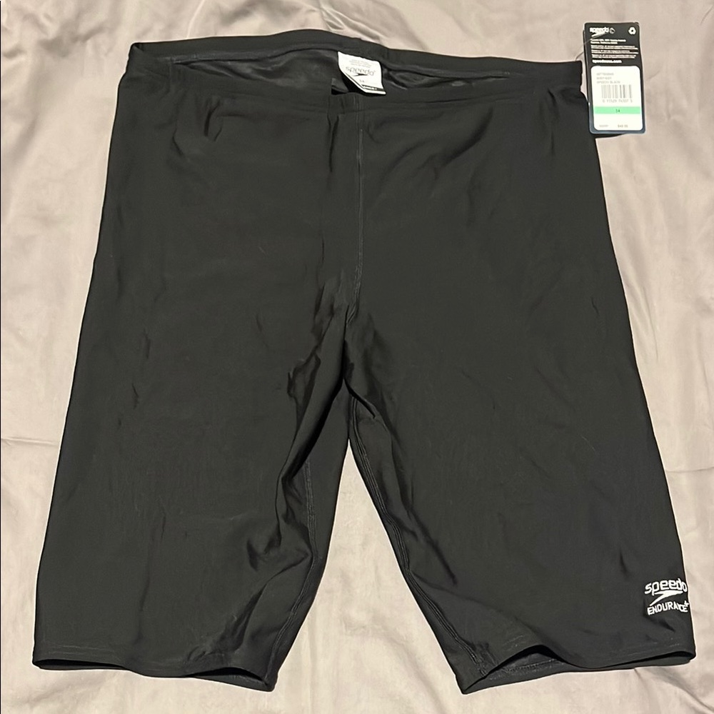 Speedo Endurance Black Swim Shorts